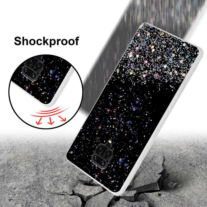 Produktbild Cadorabo TPU Hülle für Xiaomi RedMi NOTE 9 PRO / NOTE 9S mit Glitzer (Xiaomi Redmi Note 9 Pro, Xiaomi Redmi Note 9S)