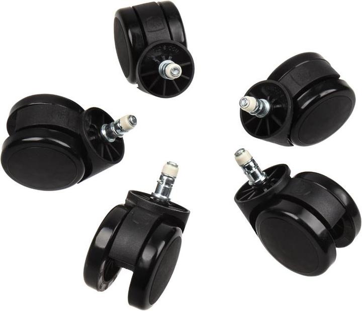 Image du produit noblechairs Roulettes pour sol dur - 60 mm avec fonction de blocage automatique