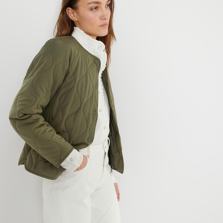 Produktbild La Redoute Collections Light-Steppjacke mit Druckknöpfen (38, 40)