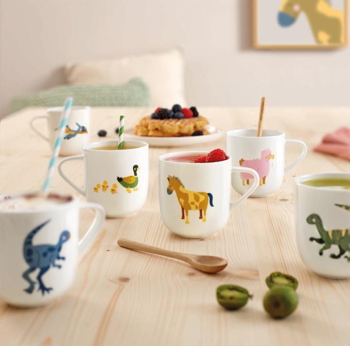 Actual product image ASA Selection Kids Mug, Tyrannosaurus Rex Titus, 8x8.5cm - 0.25l (250 ml, 1 x)