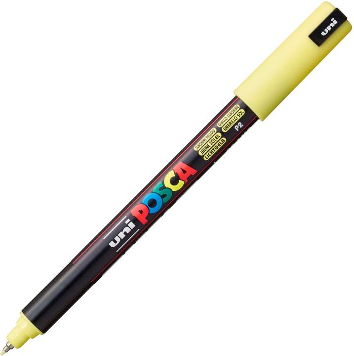 Actual product image Posca PC-1MR Fineliner brand (Sunshine Yellow, 0.70 mm, 1 x)