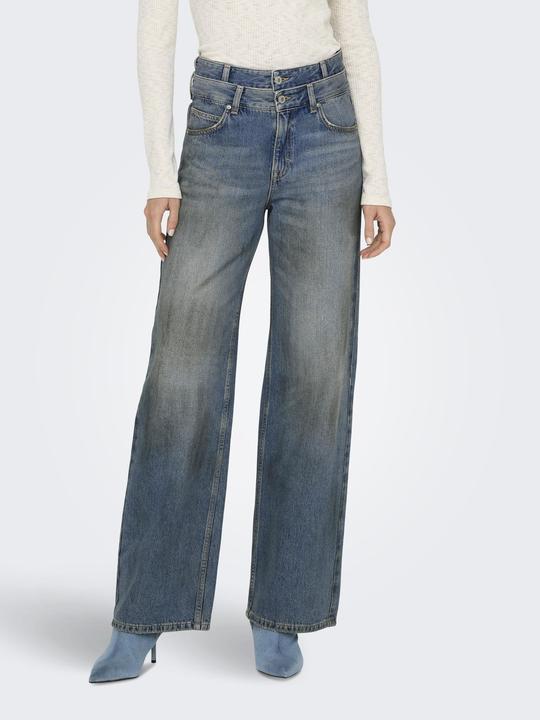 Produktbild Only ONLESME-HOPE Super-High Waist Weiter Beinschnitt Jeans Jeans mit weitem Bein (W29/L32)