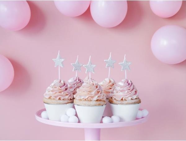 Immagine prodotto Partydeco Candele a stella (5 pezzi)