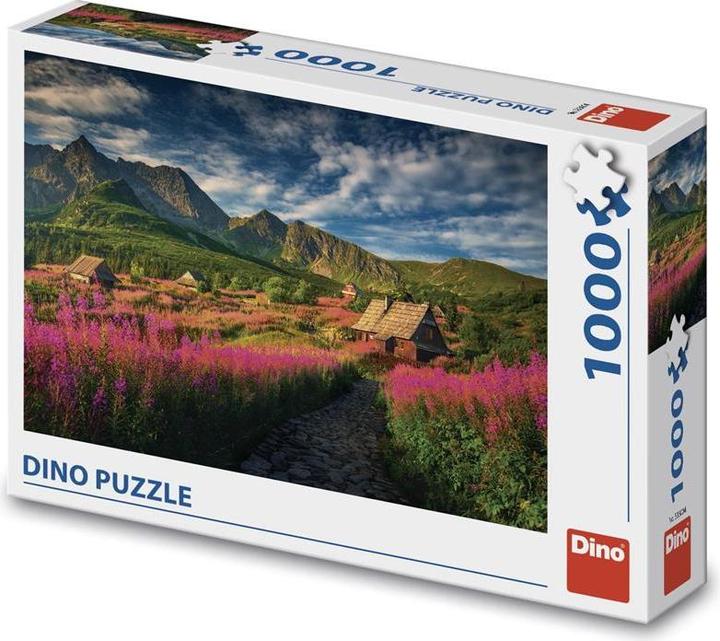 Actual product image Dino Puzzle Gasienic Valley 1000 Teile (1000 pieces)