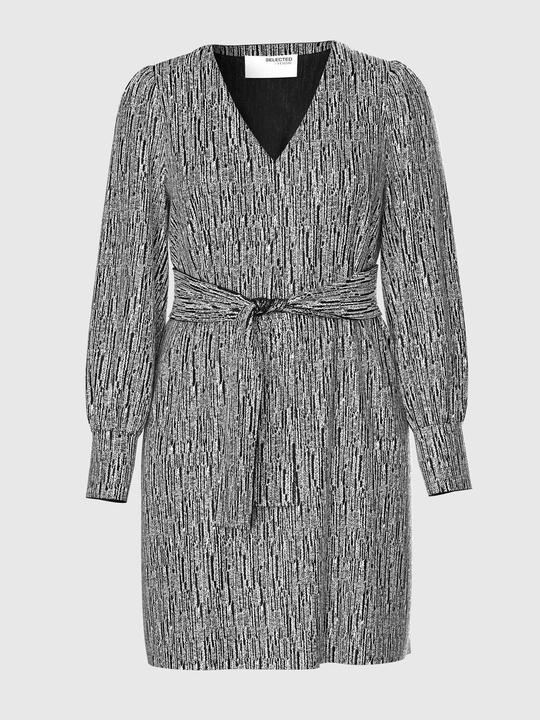 Actual product image Selected Femme Glitter Mini Dress (L)