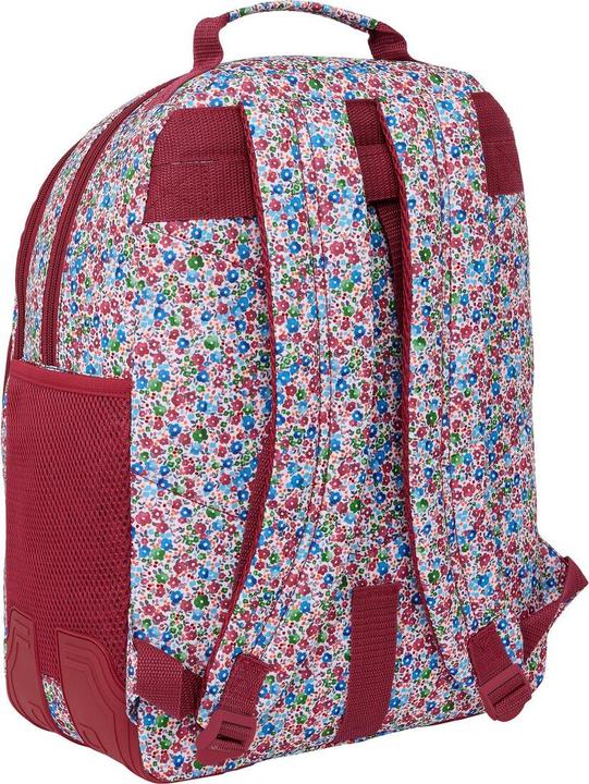 Immagine prodotto Nait Nait Zaino scuola Flowers Burgundy rosso 32 x 42 x 15 cm