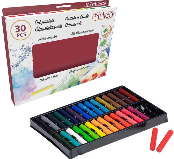 Produktbild Artico Öilpastellkreide (Mehrfarbig, 30 x)