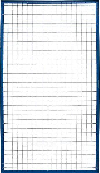 Actual product image Schulte Mesh rear panel, for upright width 76 mm, HxW 1500 x 2225 mm.