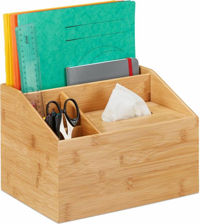 Actual product image Relaxdays Newspaper stand metal (39 x 17 x 27 cm)