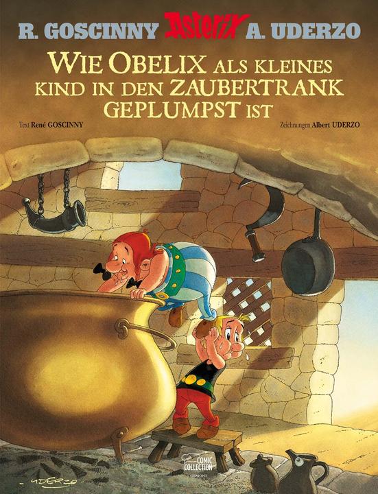 Image du produit Wie Obelix als kleines Kind in den Zaubertrank geplumpst ist (Allemand, René Goscinny, 2013)