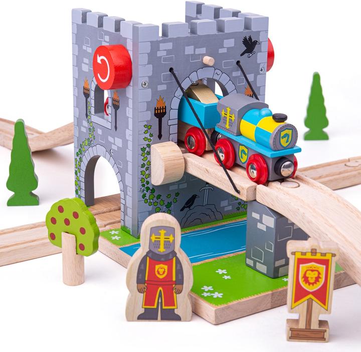 Bigjigs Wood rails - drawbridge