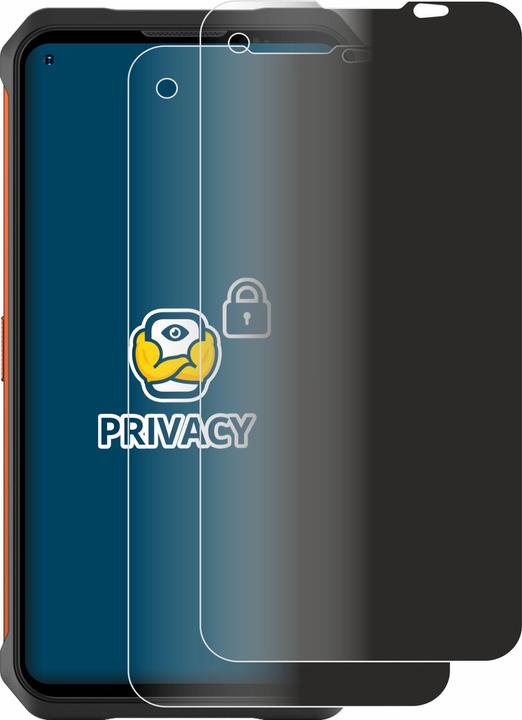 Produktbild BROTECT Sichtschutzfolie Anti-Spy Privacy Folie Blaulicht-Schutz (2 Stück, LG V10)