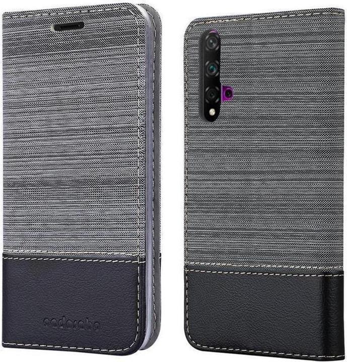 Produktbild Cadorabo Book Jeans Optik Cover (Huawei Nova 5, Huawei Nova 5 Pro)