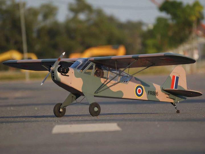 Actual product image Vq Models Piper L4 Military / 2400 mm (Scale Helicopter)