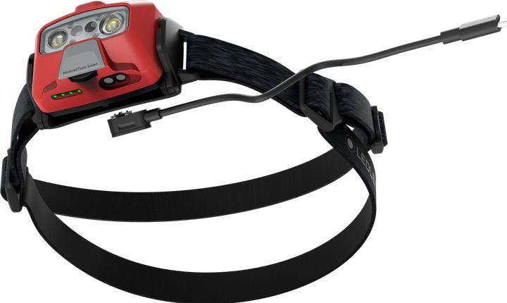 Actual product image Ledlenser LED LENSER Headlamp HF6R red (800 lm)