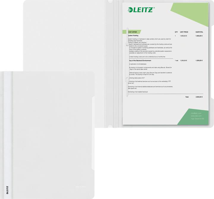 Standard Plastik-Hefter (A4, 1 x)