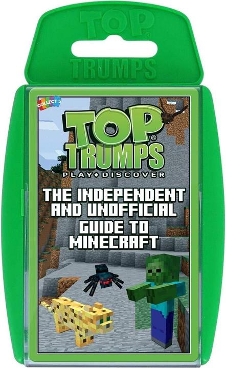 Produktbild Winning Moves 37792 Top Trumps - Guida Indipendete Per Minecraft