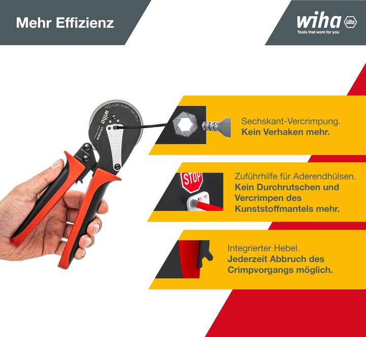 Produktbild Wiha Crimpwerkzeug (210 mm)