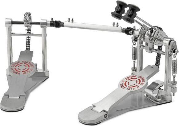 Actual product image Sonor DP 4000 Bassdrum Double Pedal with Drumsticks (Instrument foot pedal)