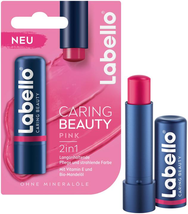 Actual product image Labello Caring Beauty Pink (Balm, 5.50 ml)