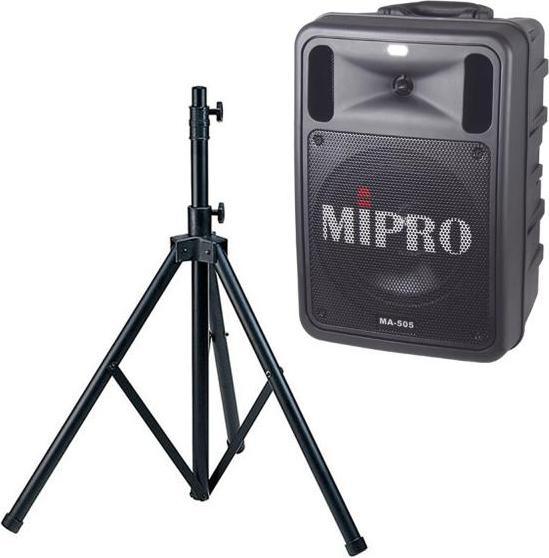 Mipro MA-505R2 Mobiler Lautsprecher mit Stativ (Aktiv, 1x 100 W)