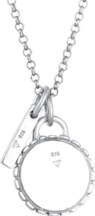 Image du produit Elli Collier plaquette Vintage barre élément 925 argent (Argent sterling 925, 45 cm)
