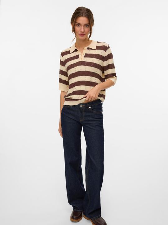 Actual product image Vero Moda VMRANDI Gestricktes Poloshirt Polo (XS)