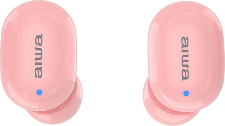 Produktbild Aiwa EBTW-150PK Kopfhörer & Headset Kabellos im Ohr Calls/Music Bluetooth Pink (3 h, Kabellos)