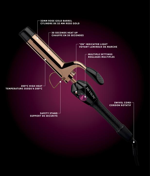 Immagine prodotto Revlon Salone riccioli e onde (32 mm)