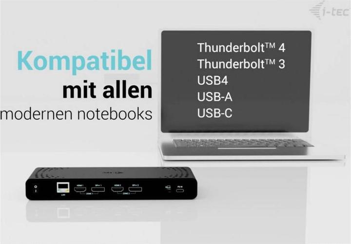 Immagine prodotto i-tec Doppio 4K (USB-C, 11 Porti)