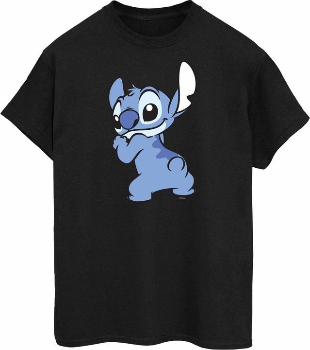 Disney Lilo And Stitch Stitch Backside Breast Print TShirt (3XL)