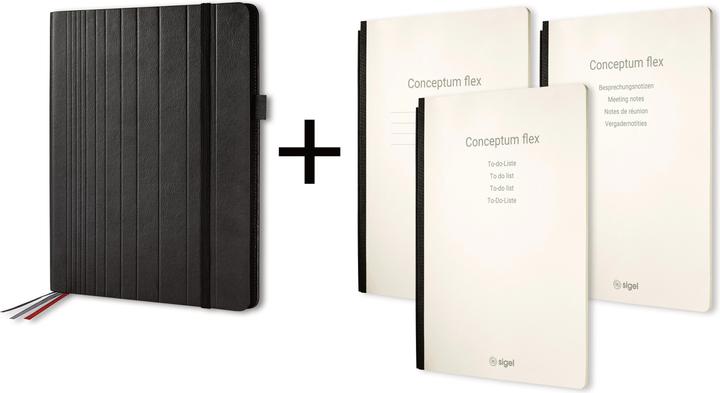 Image du produit Sigel Carnet Conceptum flex (A4, À rayures, Couverture souple)