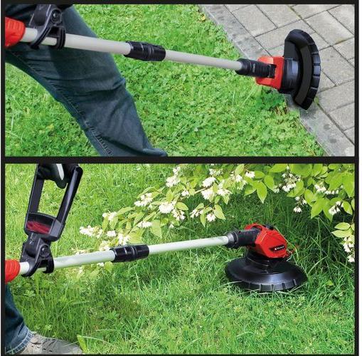 Actual product image Einhell GE-CT 18 Li Solo (Plastic knives)