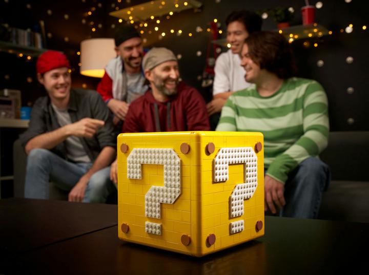 Produktbild LEGO Fragezeichen-Block aus Super Mario 64 (71395, LEGO Seltene Sets, LEGO Super Mario)