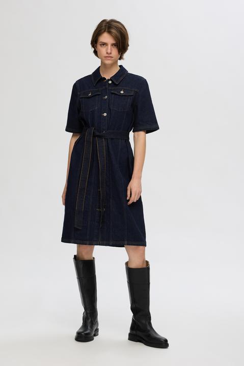 Immagine prodotto Selected Femme Abito in denim a maniche corte (36)