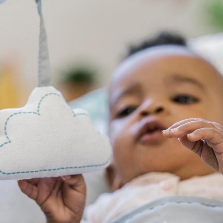 Actual product image Ingenuity Vibrating Baby Bouncer Deluxe