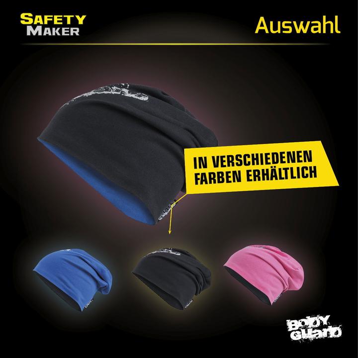 Immagine prodotto SafetyMaker Beanie reversibile riflettente blu/argento