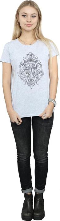 Immagine prodotto Hogwarts Draco Dormiens Crest Maglietta Donna (L)