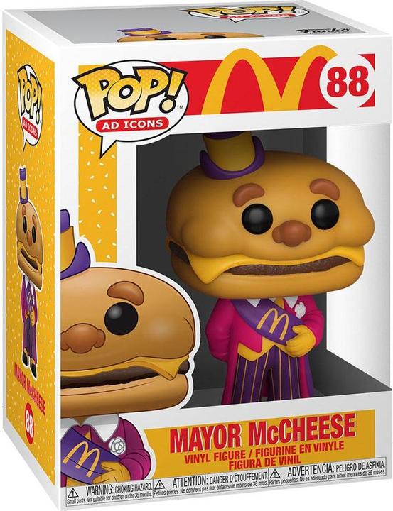 Actual product image Funko POP! - McDonald's: Mayor McCheese