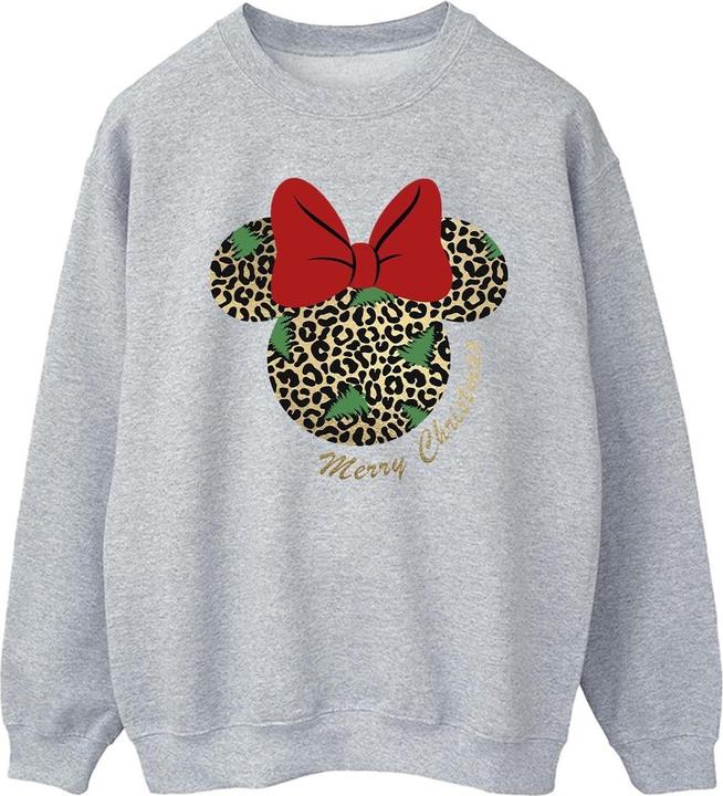 Immagine prodotto Disney Minnie Mouse Leopard Christmas Felpa Uomo (S)