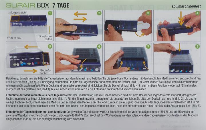 Actual product image Supairbox 7 days german/french rainbow