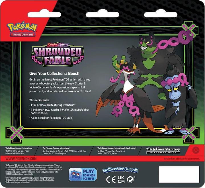 Produktbild Pokémon Shrouded Fable (Englisch, Blister Pack)