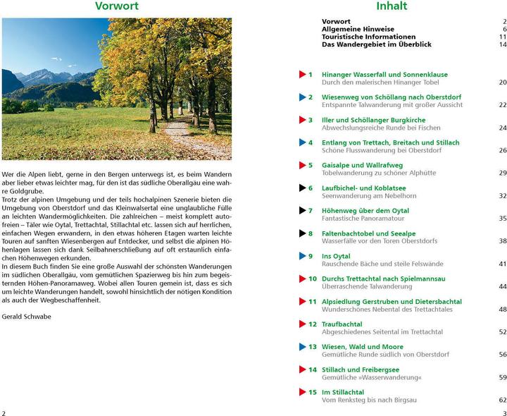 Nährwerte und Zutaten Leichte Wanderungen Oberstdorf - Kleinwalsertal (Deutsch, Gerald Schwabe, 2022)