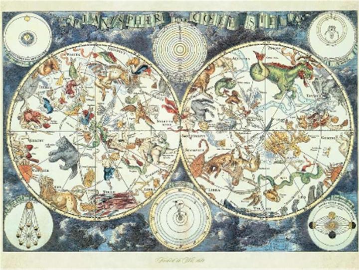 Produktbild Ravensburger Weltkarte mit fantastischen Tierwesen (1500 Teile)