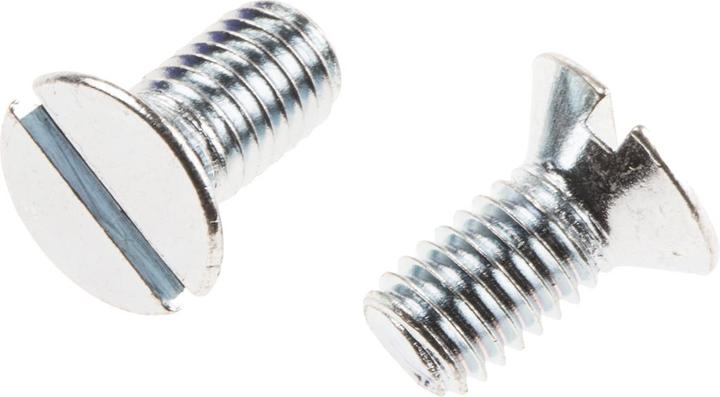 Produktbild Rs Pro ZnPt stl slot csk head screw,M5x10mm (1 Schrauben pro Stück)