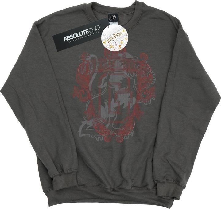 Actual product image Womens/Ladies Gryffindor Lion Crest Sweatshirt (L)