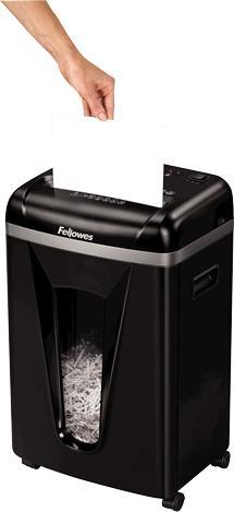 Image du produit Fellowes Powershred 450M - Destruction croisée - 22 cm - 2 x 12 mm - 22 l - boutons - 4 roues/roues (Micro-coupe)