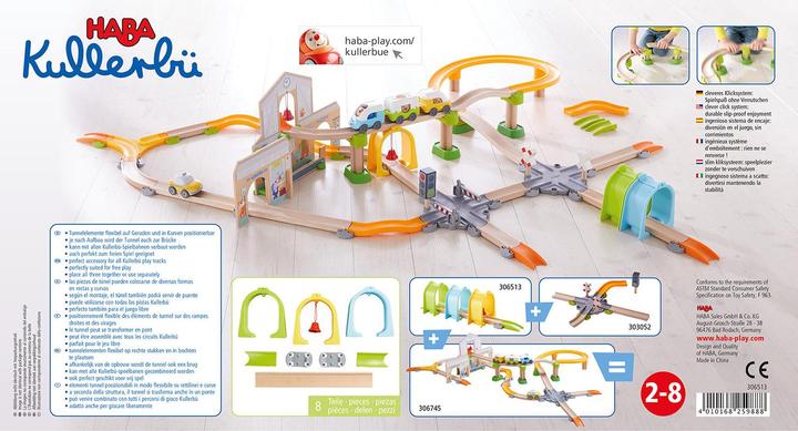 Produktbild Haba Kullerbü Knikkerbaan - Uitbreidingsset - Belletjestunnel