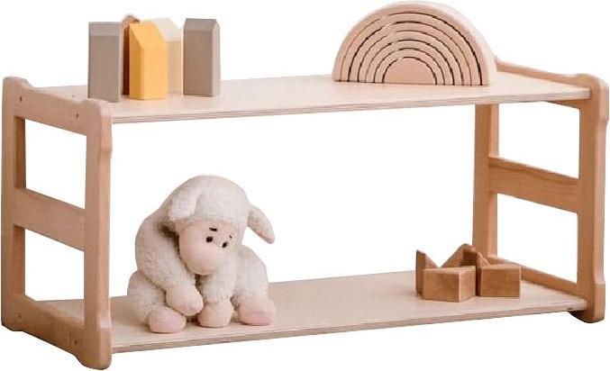 Actual product image Activity Board Waldorf Atmosphere, Children's Room, Open Shelf - Nature