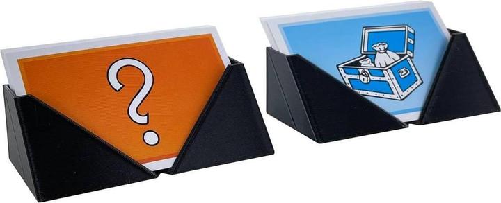 Actual product image Feldherr 3D39SET - Set of 2 card holders for Monopoly - event cards / community card (Plastic)